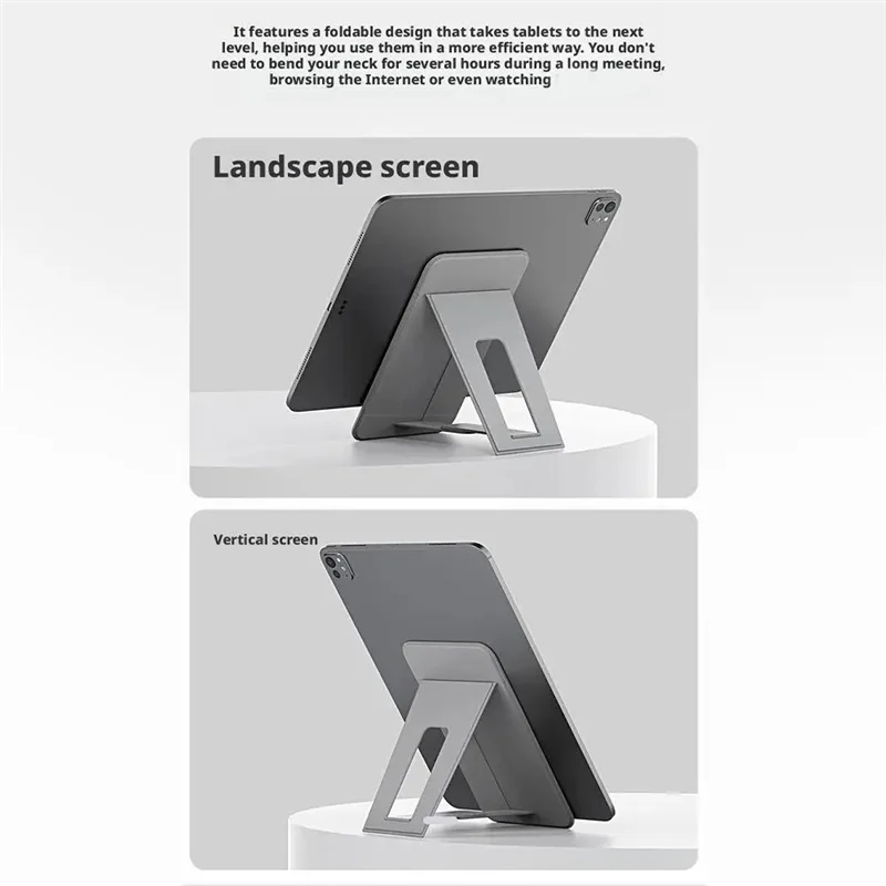 

Universal Portable For Ipad Holder Tablet Stand Adjustable Desktop Desk Support Flexible Tablet Mounting Base