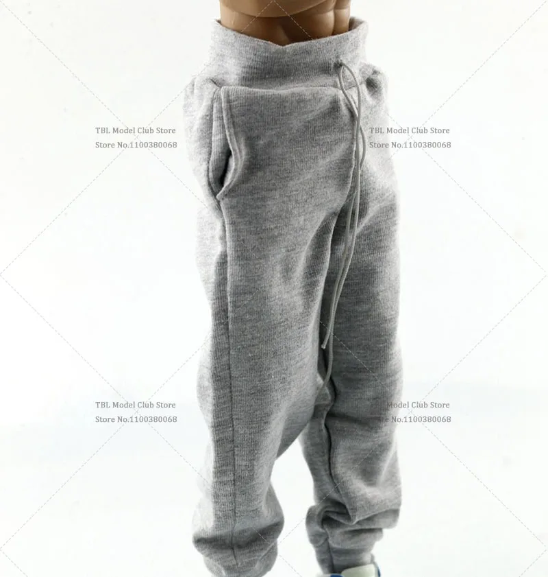 大サイズ 1/6 カジュアルメンズスポーツスポーツウェアスウェットパンツヒップホップズボンパンツアクセサリー 12 インチ強力な筋肉アクションフィギュア