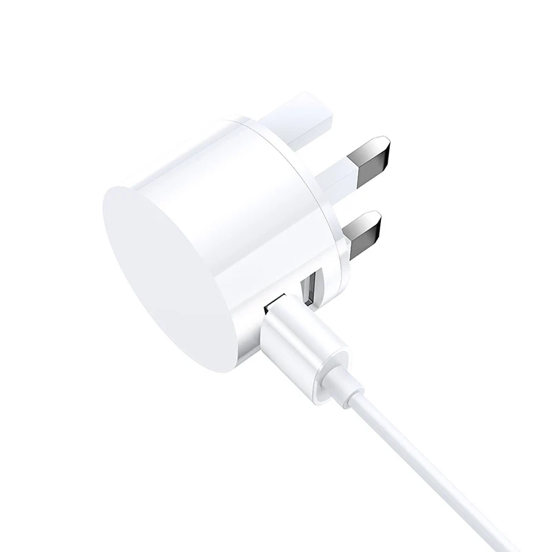 1 Pcs 5V 2.1A Min EU UK US Plug Mobile Phone Charger Mobile Phone Charging Round Mini Adapter Travel Charger Accessories