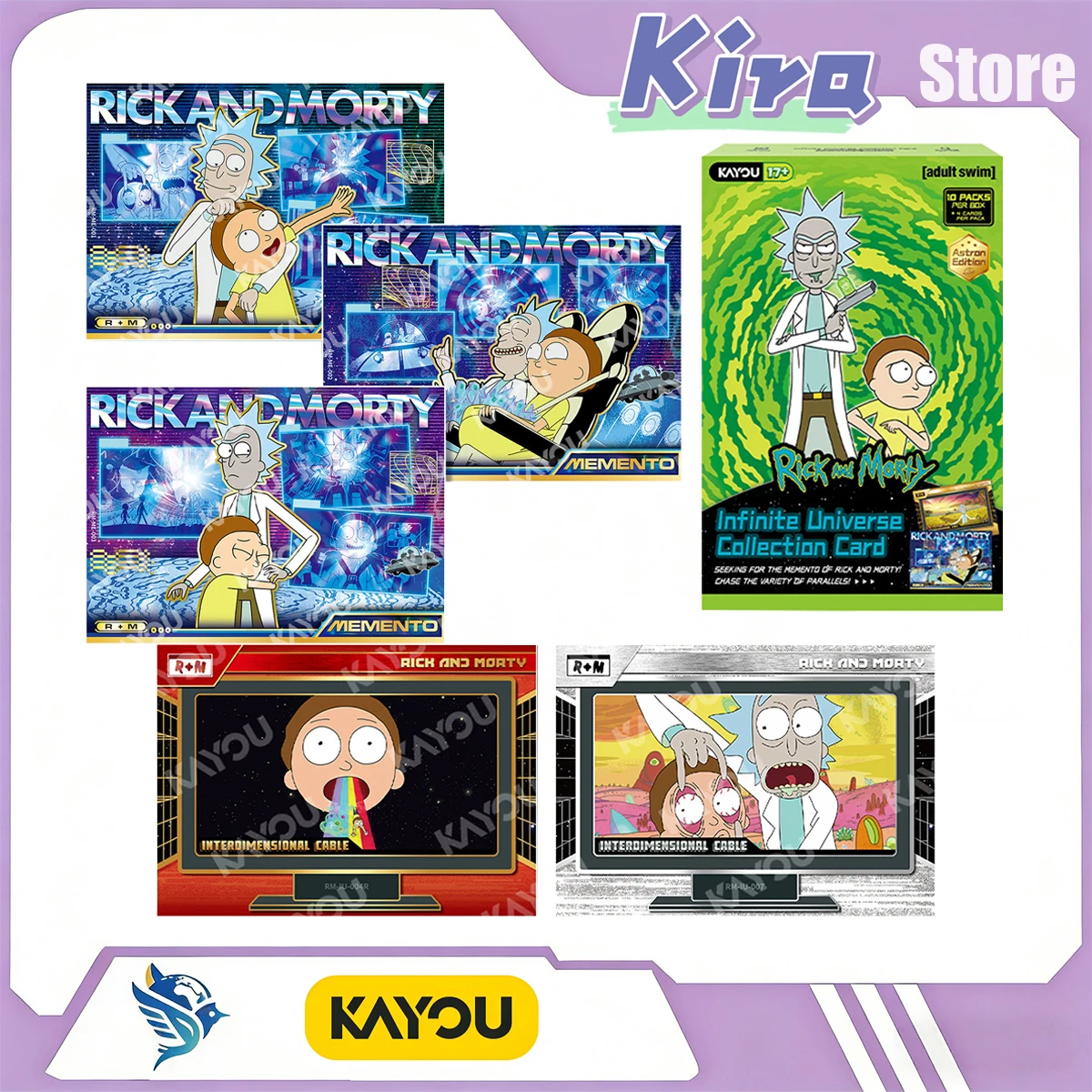 

Kayou Official Licensed Card Set Of The First Edition Of Card War Rick And Morty Infinite Universe Collection Card Starlight