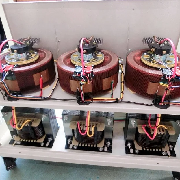 2 Years Warranty 380v/400v/440v 3 Phase Avr Ac Servo Motor Automatic Voltage Stabilizer 30kva