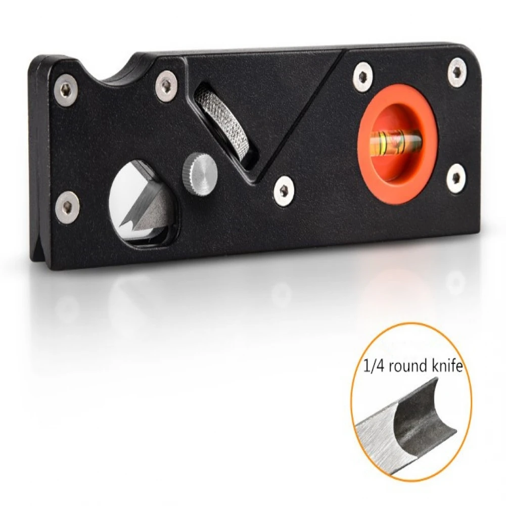 Pialla per smussatura per la lavorazione del legno profondità regolabile 45 ° angolo di smussatura pialla da barba taglierina per bordi per accessori da carpentiere