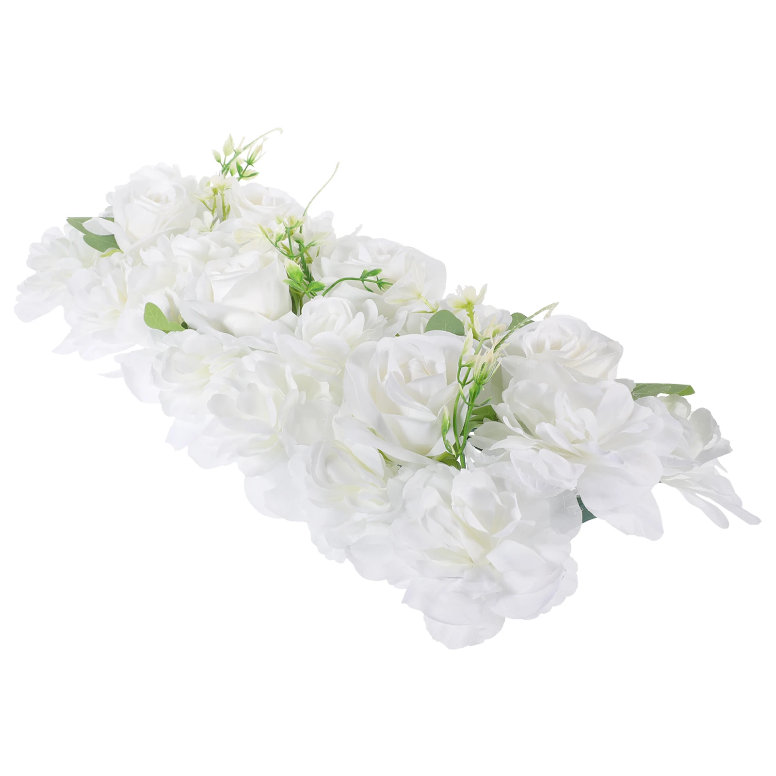 

Artificial Rose Flower Row Flowers for Table Fake Arrangement Wedding Decorations