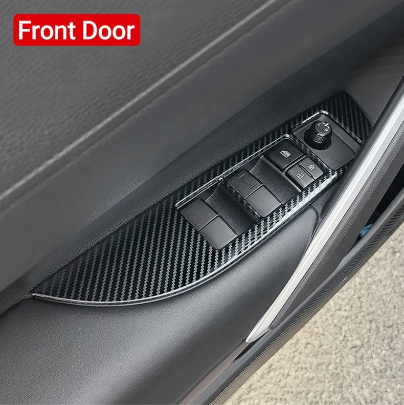 

For Toyota Corolla Cross XG10 2021 22 2023 LHD Interior Accessories Inner Handle Frame Armrest Window Switch Control Protection