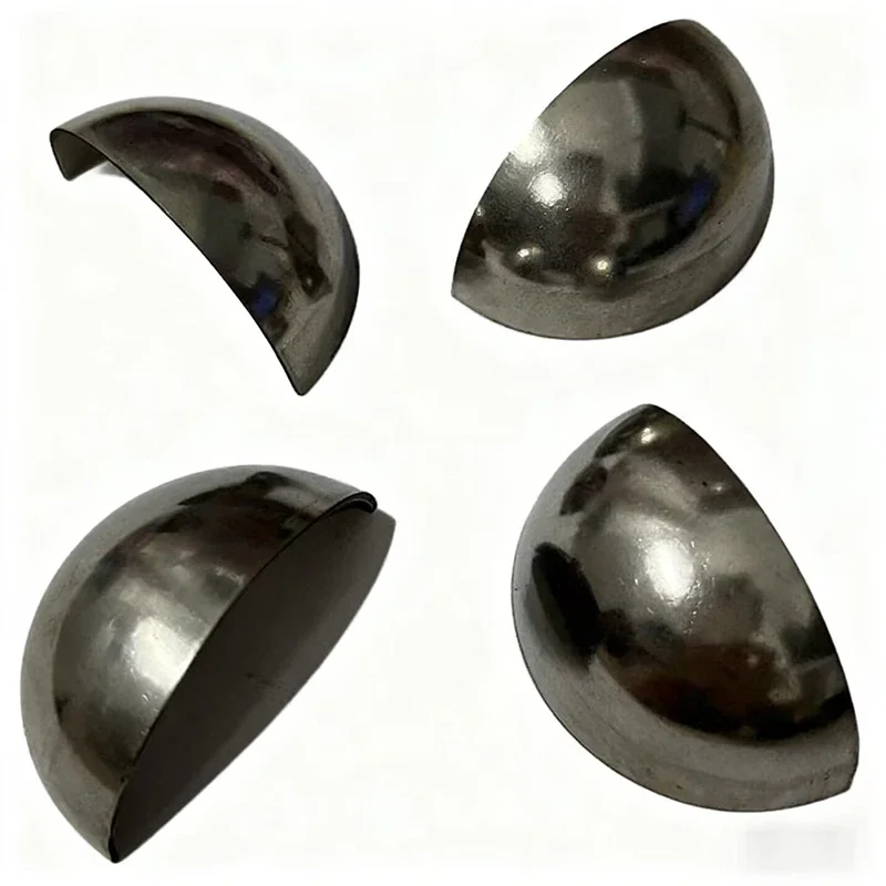 304 Stainless Steel 1/4 Sphere Sheet Welding Decoration Half Sphere Cap Furniture Decor Dia16-200mm Thickness 1.5/2.0mm