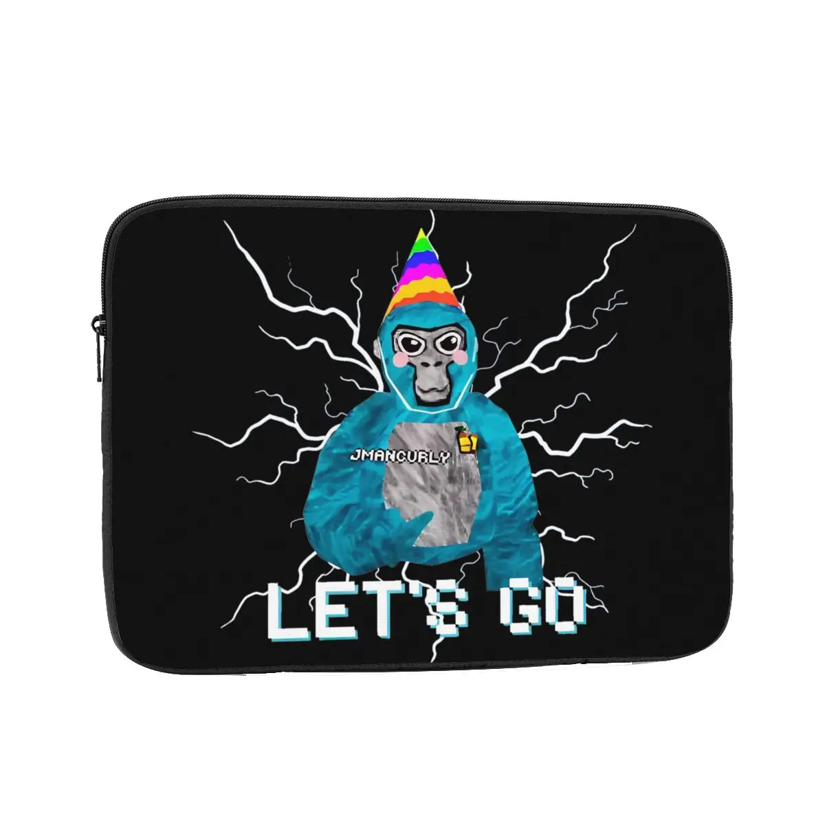 

Чехол для ноутбука Lets Go Gorilla Tag 12, 13, 15, 17 дюймов, сумка для ноутбука Game Monkeys, противоударный чехол для мужчин и женщин