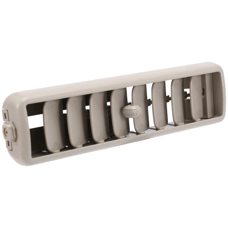 Grille d'aération latérale de toit de voiture beige, sortie de climatisation, panneau A/C, couverture de calandre, installation pour Mitsubishi Pajero V93 V97