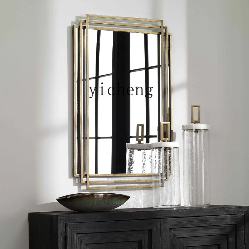 

Makeup Mirror with Perforated Self-Adhesive High-Definition Smart Bathroom Wall-Mounted Acrylic Toilet Mirror