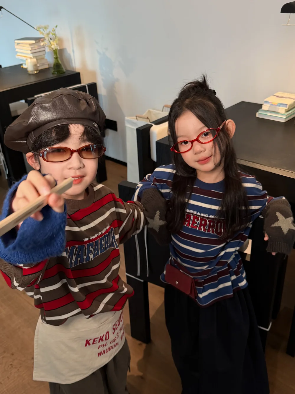 2026 Autumn New Children Long Sleeve T Shirts Cotton Boys Casual Letter Bottoming Shirts Girls Loose Striped Tops Kids Clothes