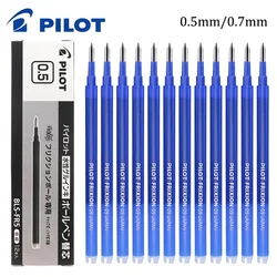 Pilot Erasable Pen Refills/Frixion Pen Refills BLS-FR5/BLS-FR7 Roller Ball Pen 0.5mm 12 Pcs/Box Kawaii School Supplies