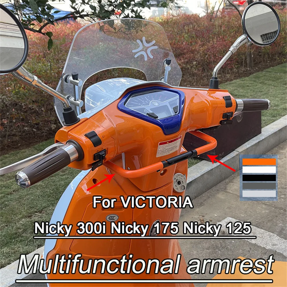 Moto Balance Bar bracciolo multifunzionale bracciolo di sicurezza per bambini per Victoria Nicky125 Nicky175 Nicky300i Sixties150i 21-2023