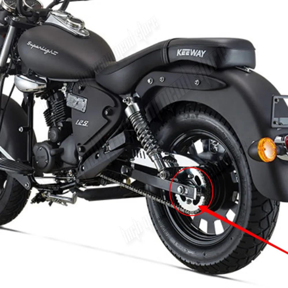 Pignone catena posteriore Ultimi accessori moto per moto Keeway Superlight 125 / 150 / 200 Superlight125