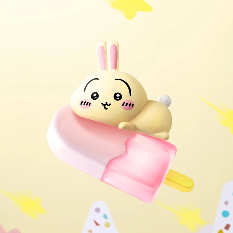 

New Presale Chiikawa Usagi Summer Day Kiss Sreies Blind Box Kawaii Action Figure Desk Decor Ornamnet Toy Collectible Gifts
