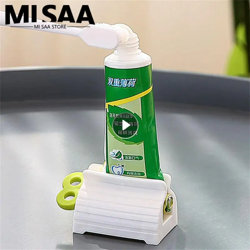 Standing Storage Toothpaste Clip Squeeze Toothpaste Bathroom Supplies Save Space Toothpaste Squeeze Artifact Manual Save Time