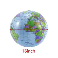 12/16Inch Inflate Globe Beach Ball Toy Map Education Geography Teaching Balloon Props For Kids Adults Creative Gifts 6