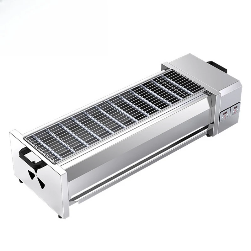 

Barbecue grill Commercial Black King Kong electric grill, stall smokeless grilled oysters grill stove