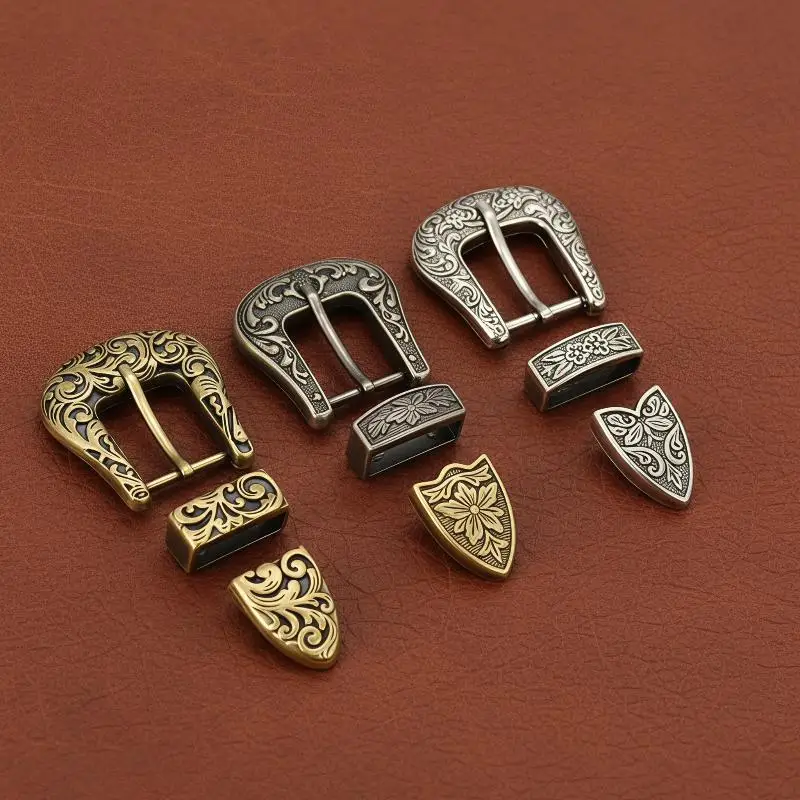 Vintage Hipster-Gürtelschnalle Metallgürtelschnalle Western-Stil Modische Schnalle Ersatz für Freizeit- und Partykleidung – Detail 3