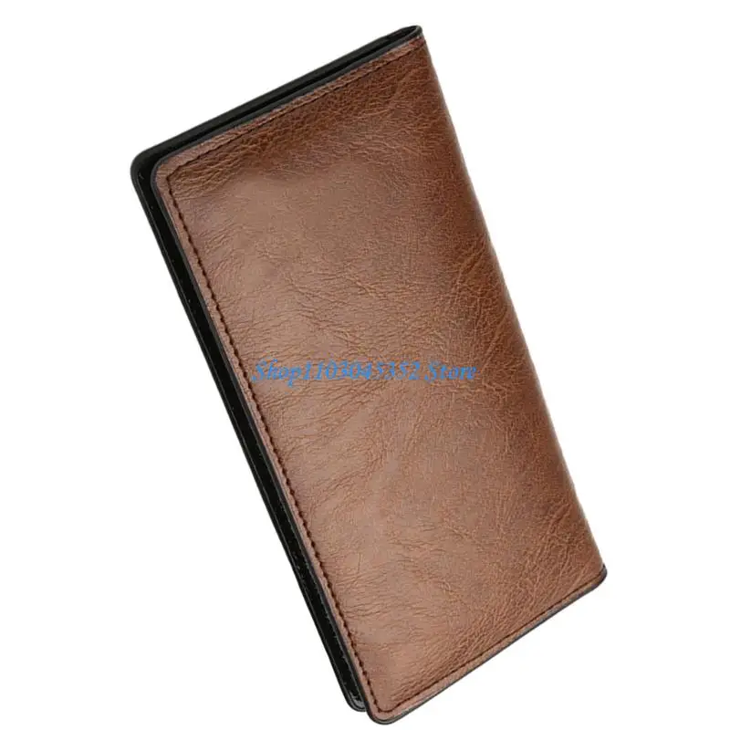 กระเป๋าสตางค์ PU บางพร้อมช่องใส่การ์ด กระเป๋าใส่เงินสดที่ทนทาน เหมาะสำหรับการใช้งานทุกวัน