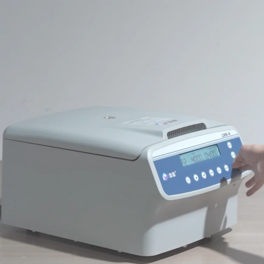 Processing System PRP Centrifuge  Platelet Rich Plasma Tubes PRP Centrifuge Blood Separator Silver Color Veterinary Use Only