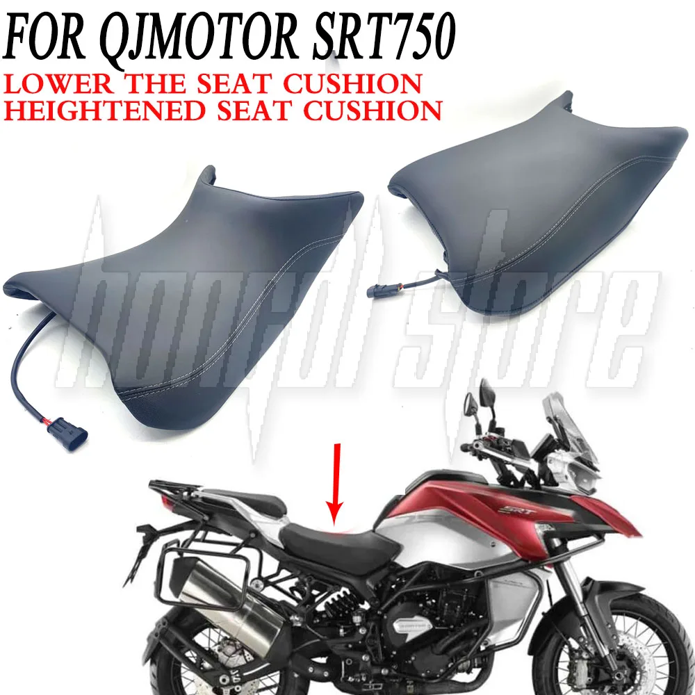 

30mm Motorcycle Seat Lowering Pad For QJMOTOR SRT750 750SRT SRT 750 Comfort Ride Height Reduction Heightened Seat Cushion