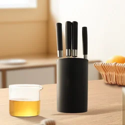 Universal Knife Block Holder Without Knives, Round Kitchen Knife Holder, Detachable Knife Storage for Easy Cleaning