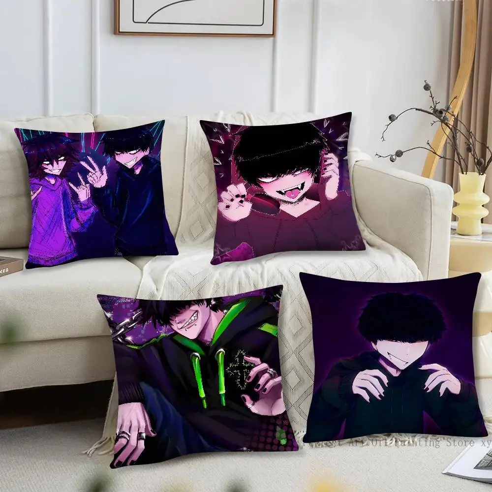 1pc K-Kets4eki Album Vintage Anime Pillow Case Fashion Square Pillowcase Bedroom Sofa Room Ins Decoration Leisure
