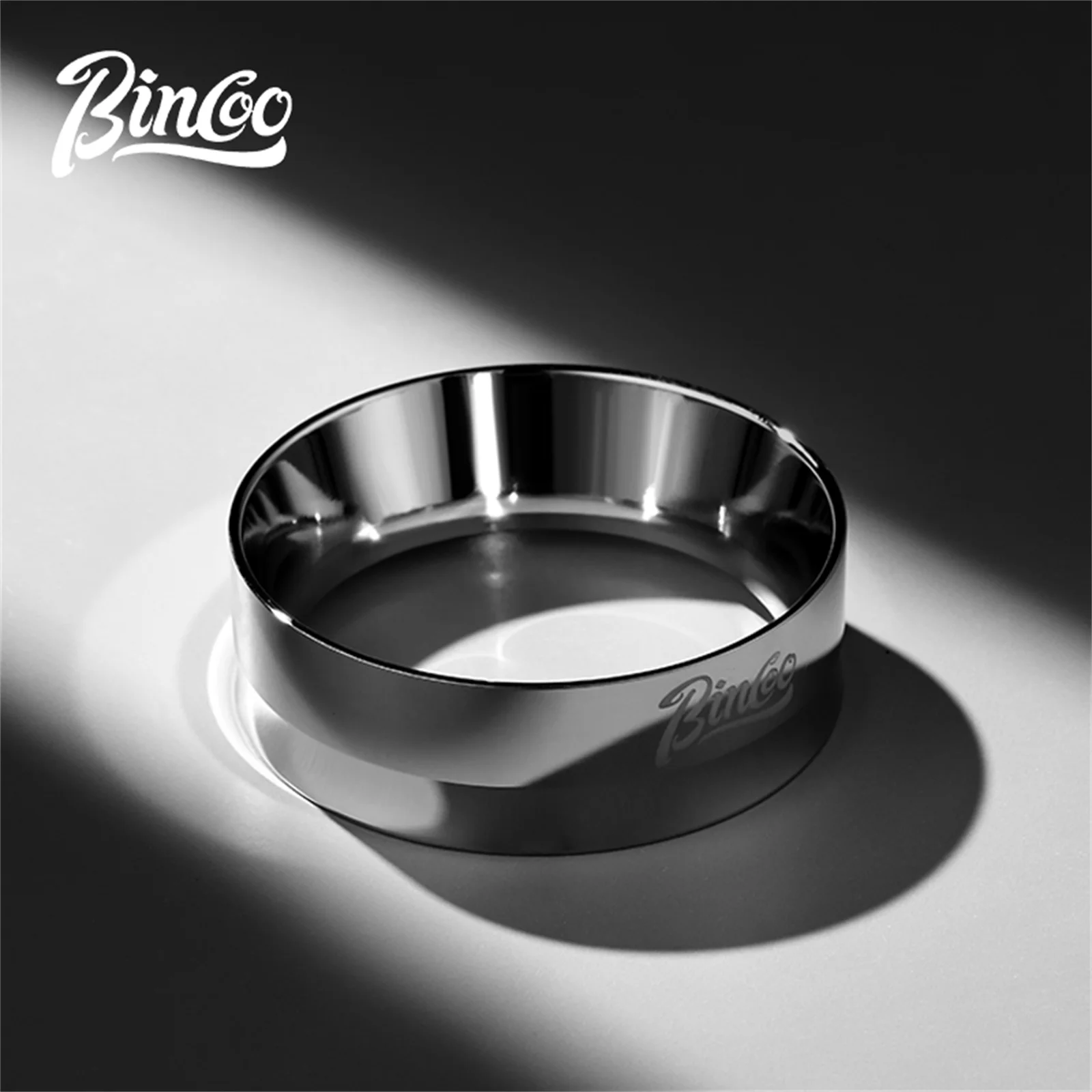 

Bincoo Magnetic Coffee Dosing Ring with 12 Strong Magnets Stainless Steel Anti Fly Powder Design for 51mm and 58mm Portafilters