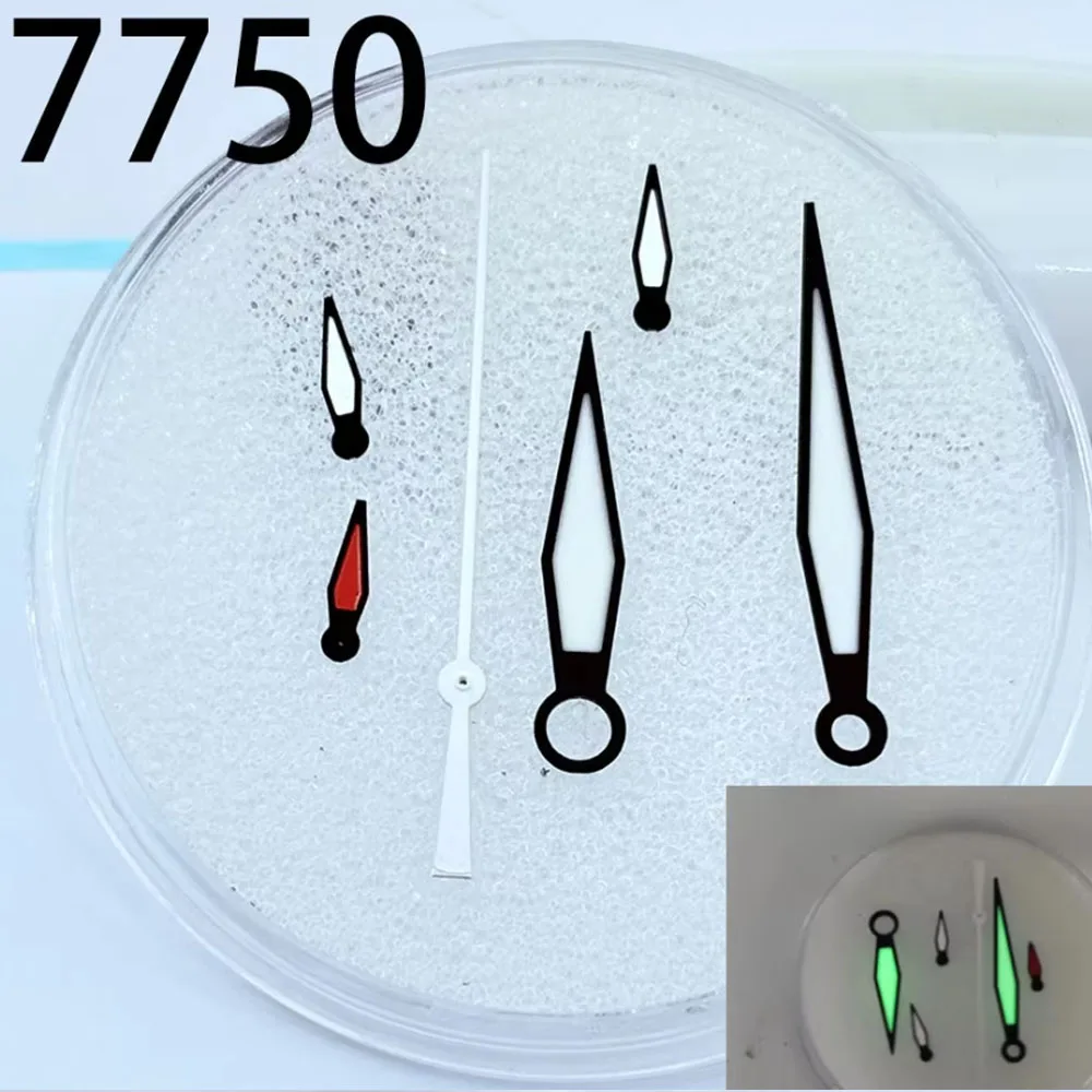 Watch accessories 7750, suitable for multi needle IW389401, 6-pin green, 2-pin night light 17mmX17mmX12.5mmX4.9mmx4.9mmx4.5mm