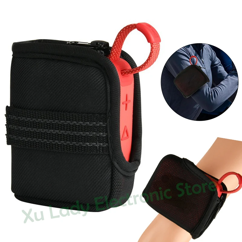 

Speaker Carrying Case Oxford Waist Elastic Audio Storage Bag Wireless Speaker Carry Pouch For JBL GO4 Speaker Bag Storage Bag