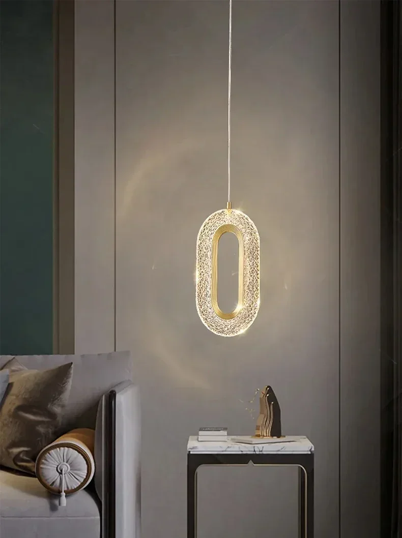 Ceiling Lighting LED Pendant Light, Long Line Living Room Background Wall Light, Study Pendant Light, Bedroom Indoor Lighting