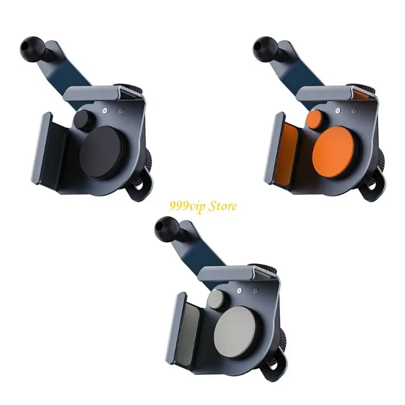 C90C Height Adjustable Phone Car Mount Rotation Curved Display Friendly Aluminum