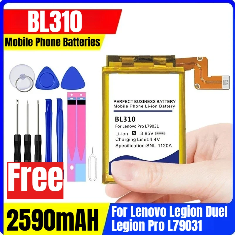 

BL310 2590mAH Mobile Phone Batteries for Lenovo Legion Duel Legion Pro L79031
