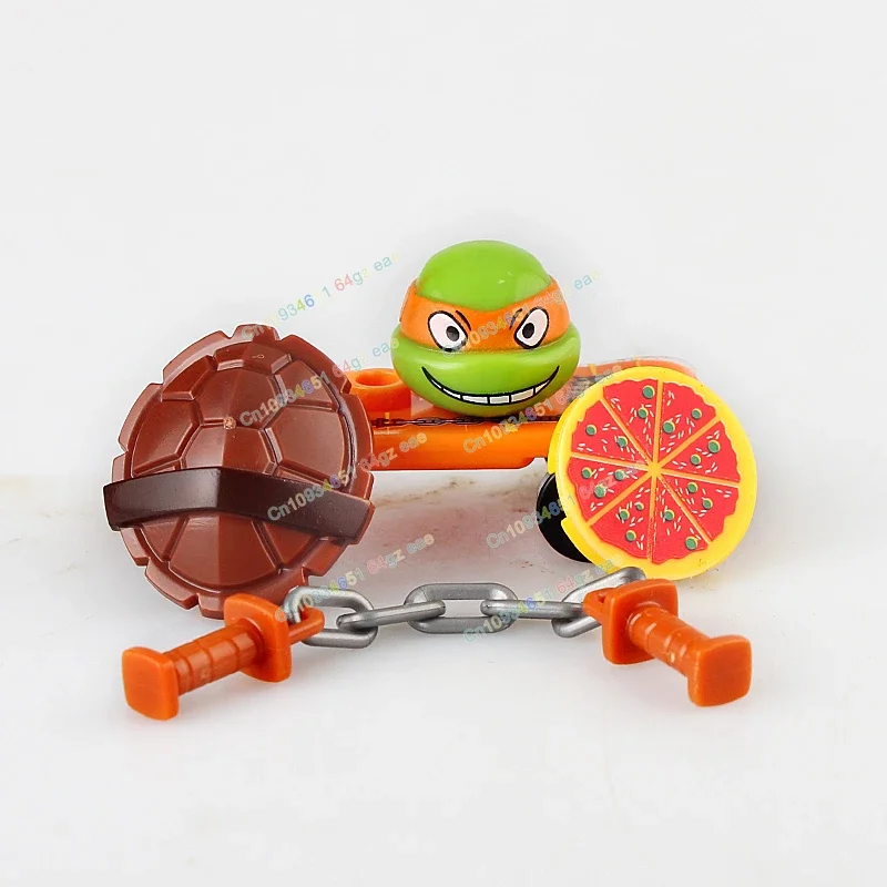 

Cartoon Game Character Action Figure Anime Accessories Weapon Collection Building Blocks Toy for Children Birthday Gifts