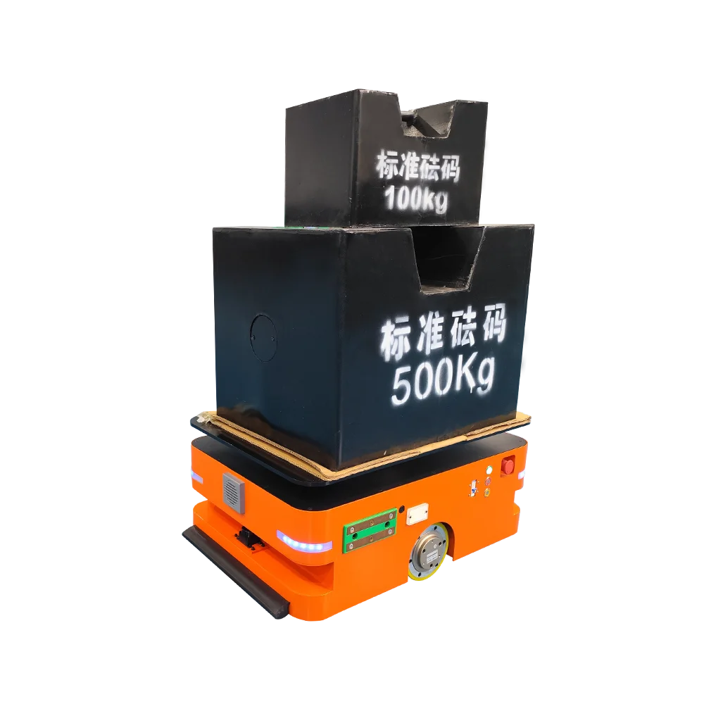 600kg Carrying Capacity AGV Magnetic Navigation Material Handling Equipment Robot with Lifting Device for Industrial Pro