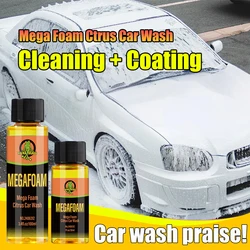 Car Wash Mega Foam Natural Citrus Scent Shampoo High Concentration  Wash Super Foam Cleaner Car Supplies MEGAFOAM