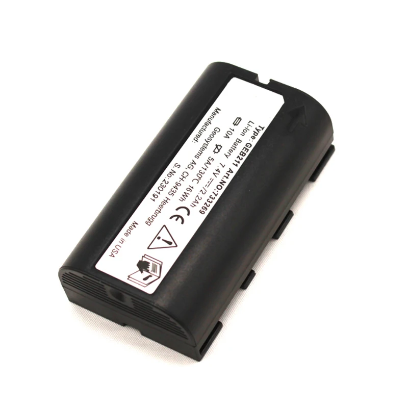 GEB211 7.4V 2200mAh Li-ion Battery for Leic ATX1200/1230/900 GPS900/1200 Total Station Surveying Accessories
