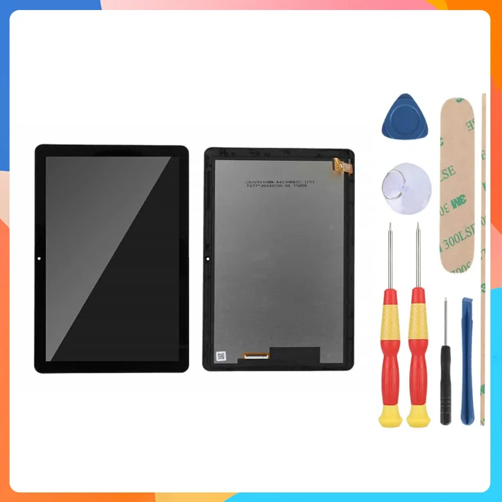 Pop New LCD+Touch Screen With Frame Full Assembly Tablet Replacement For Blackview Tab 30 Wifi