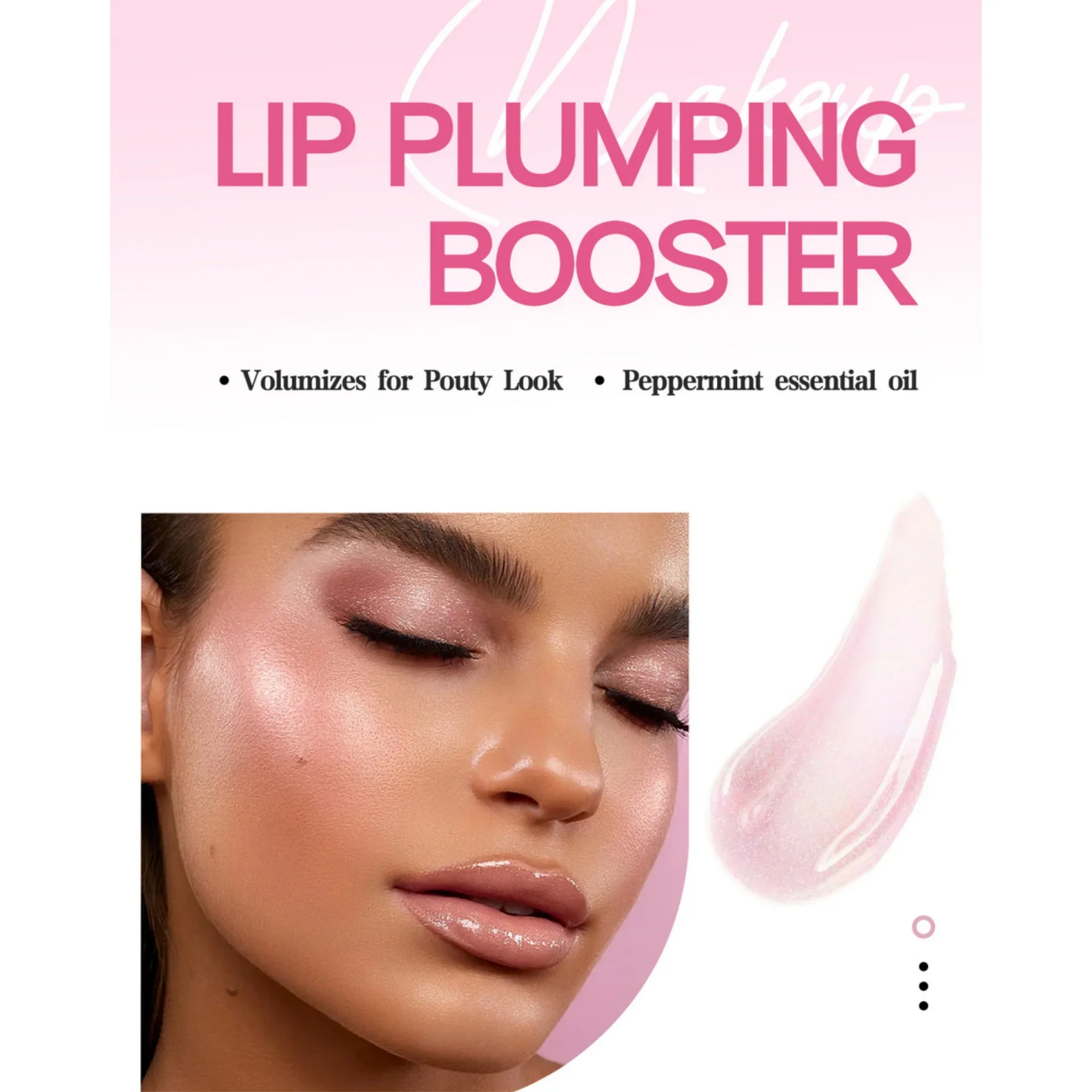 HANDAYAN 6 สี Lip Plumping Booster Moisturizing Clear Lip Gloss Plumping Honey Lip Oil Rich Lips Lipgloss แต่งหน้า