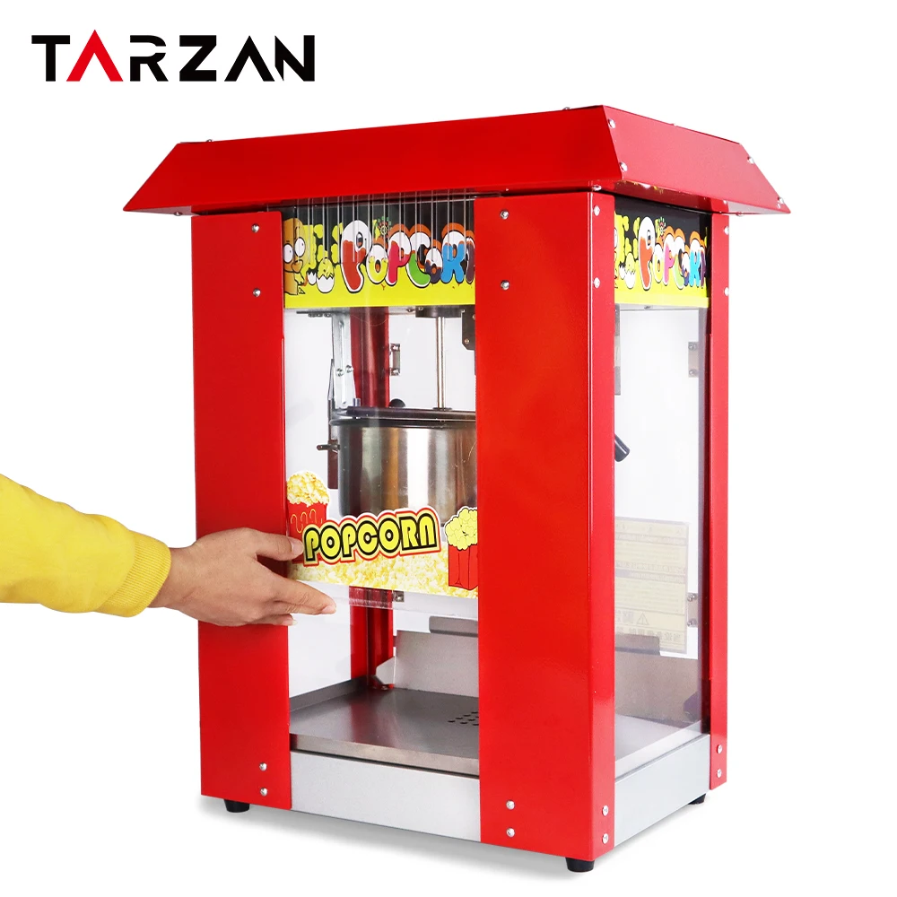 

Wholesale CE Approved 8OZ Acrylic Pop Corn Popcorn Makers Automatic Commercial Popcorn Machine