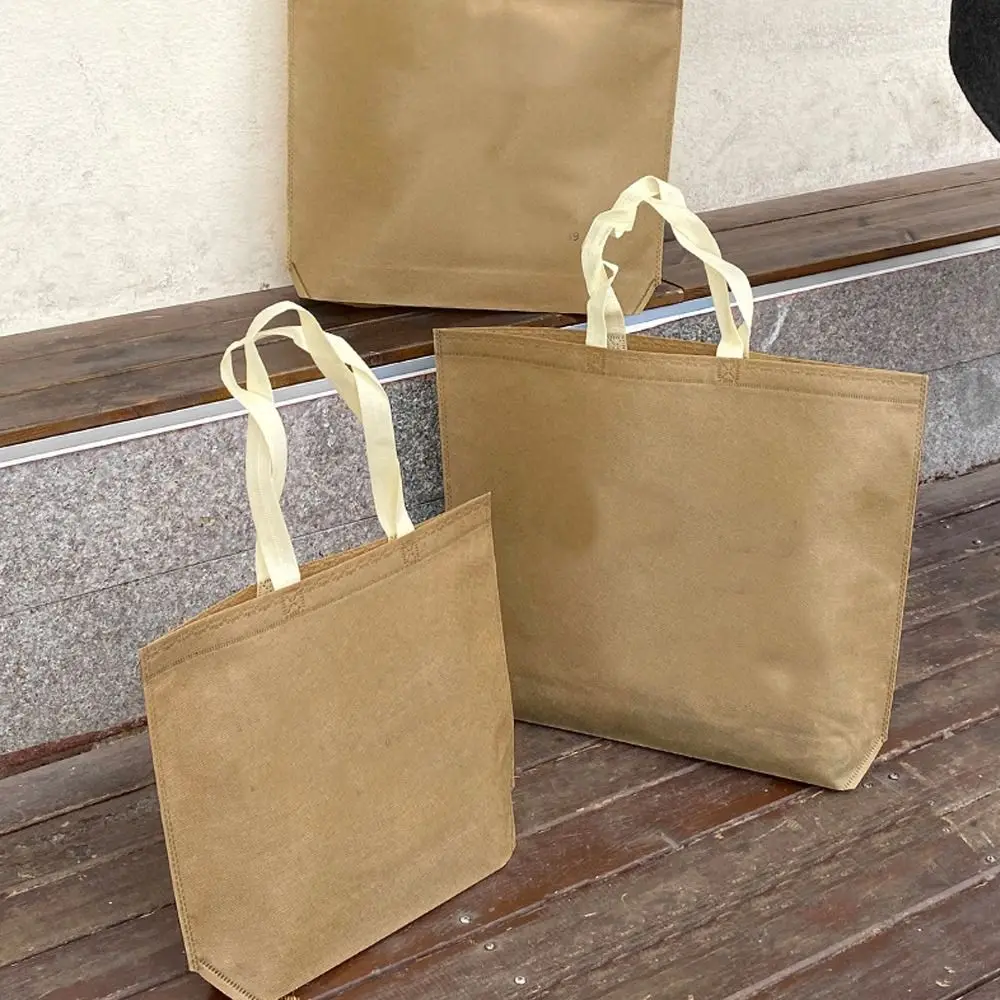 New Colorful Non Woven Bag with Handle Reusable Shopping Bag Multifunction Environmental Gift Pouch