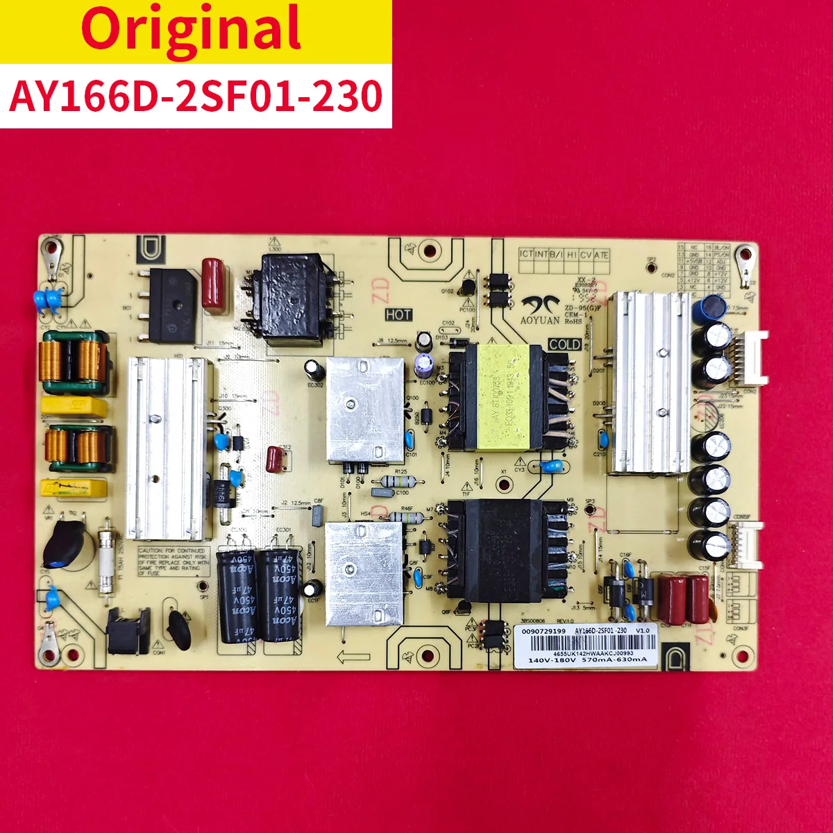 

for Haier 50K71 50T81X TV power board AY166D-2SF01-230 0090729199