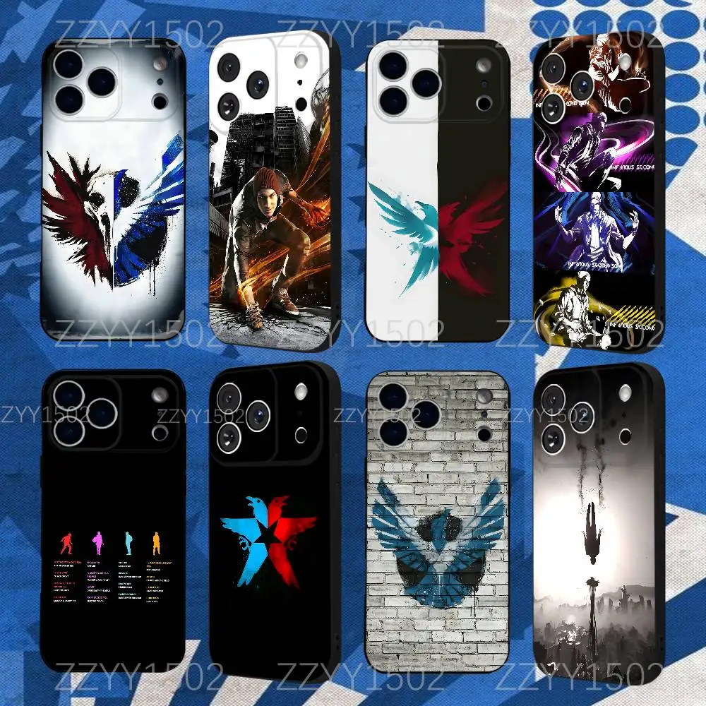 

I-Infamous Second Son Slim Fit Phone Case For iPhone 17,16,15,14,13,12,X,XS,8,7,Pro,Max,Plus,E,SE4,Air,Mini Ultra-Thin Funda