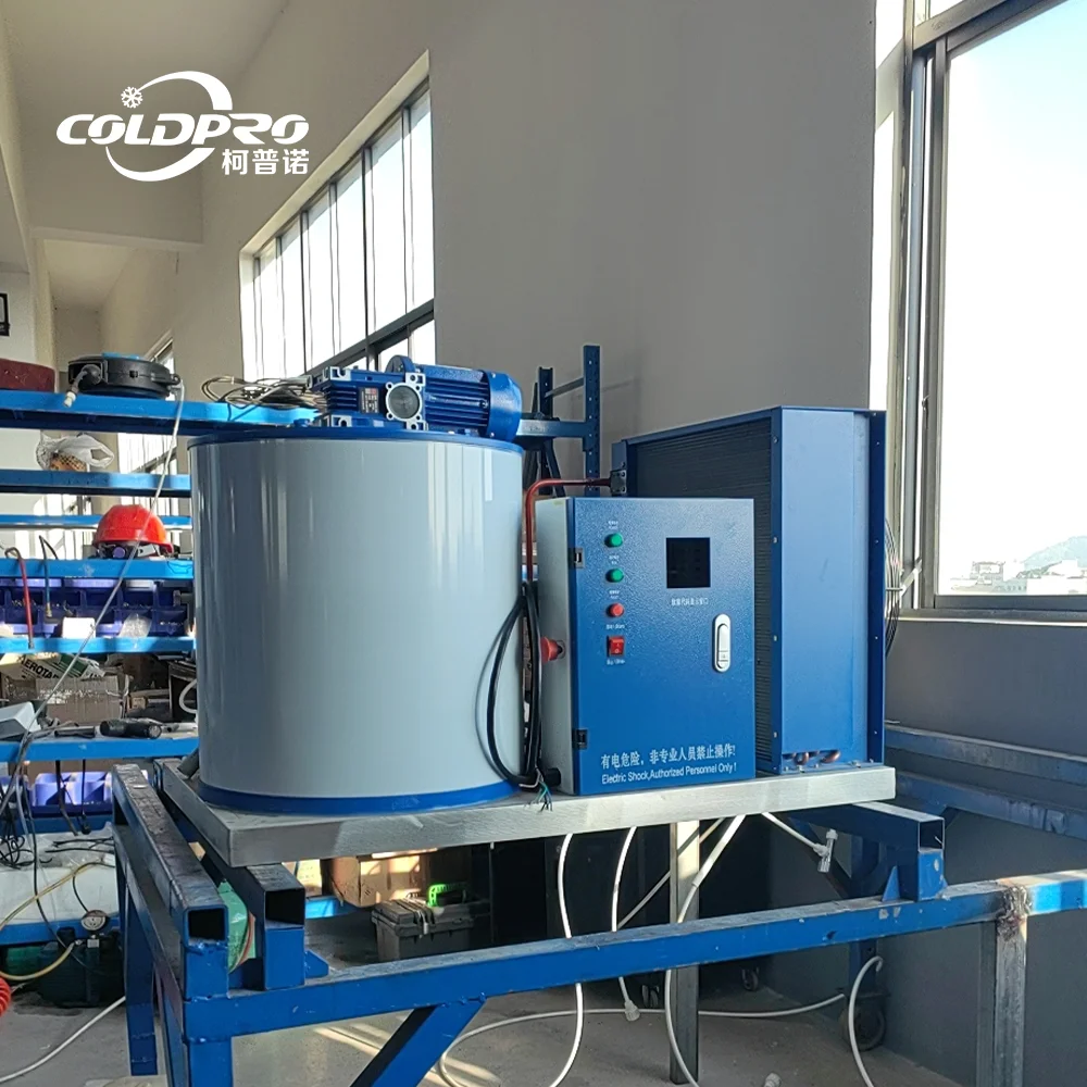 

Factory Direct Sales Snowflake Flake Machine Industrial Nugget Machine 150kg Engine Pump Large Commercial Maker 300kg/24h