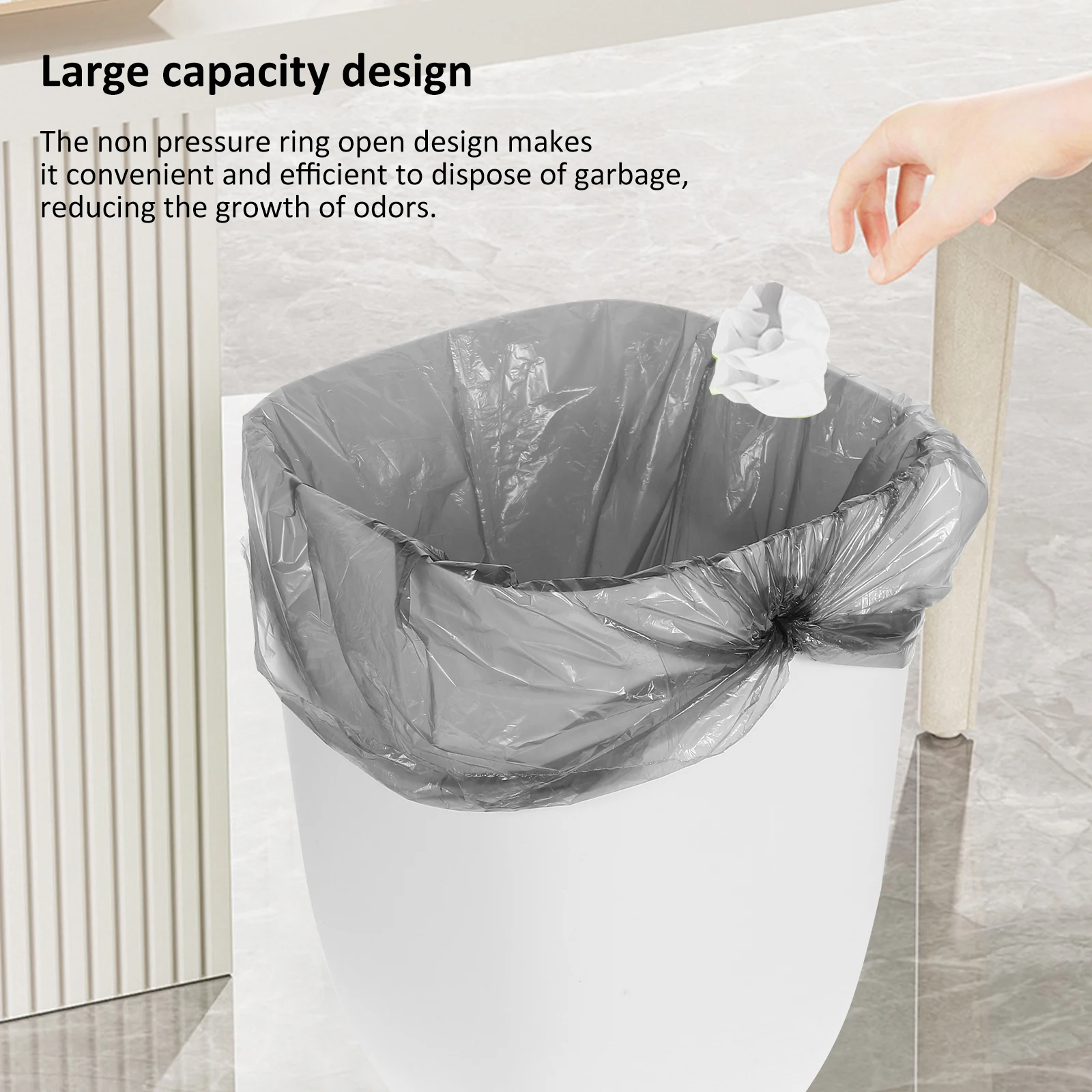 

Large Trash Can Cans Bedroom Waste Basket Container For Kitchen Indoor Garbage Trashcans Kitchens Buckets