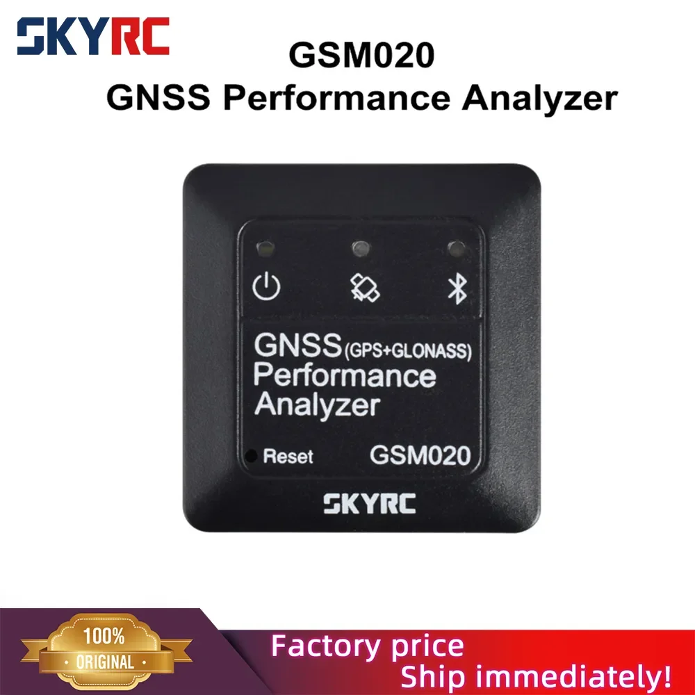 

Анализатор мощности SKYRC GSM020 GNSS, совместимый с Bluetooth, приложение, GPS, измеритель скорости для радиоуправляемого автомобиля, вертолета, дрона с видом от первого лица