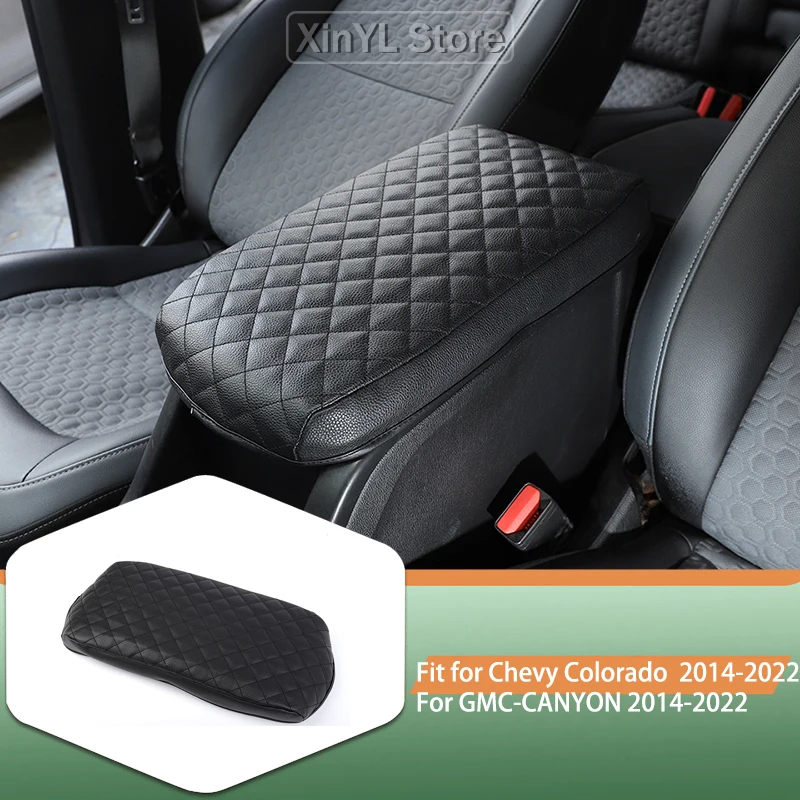 

Car Armrest Box Panel Decoration Cover For Chevy Colorado 2014-2022 For GMC-CANYON 2014-2022 Car Interior Accessories
