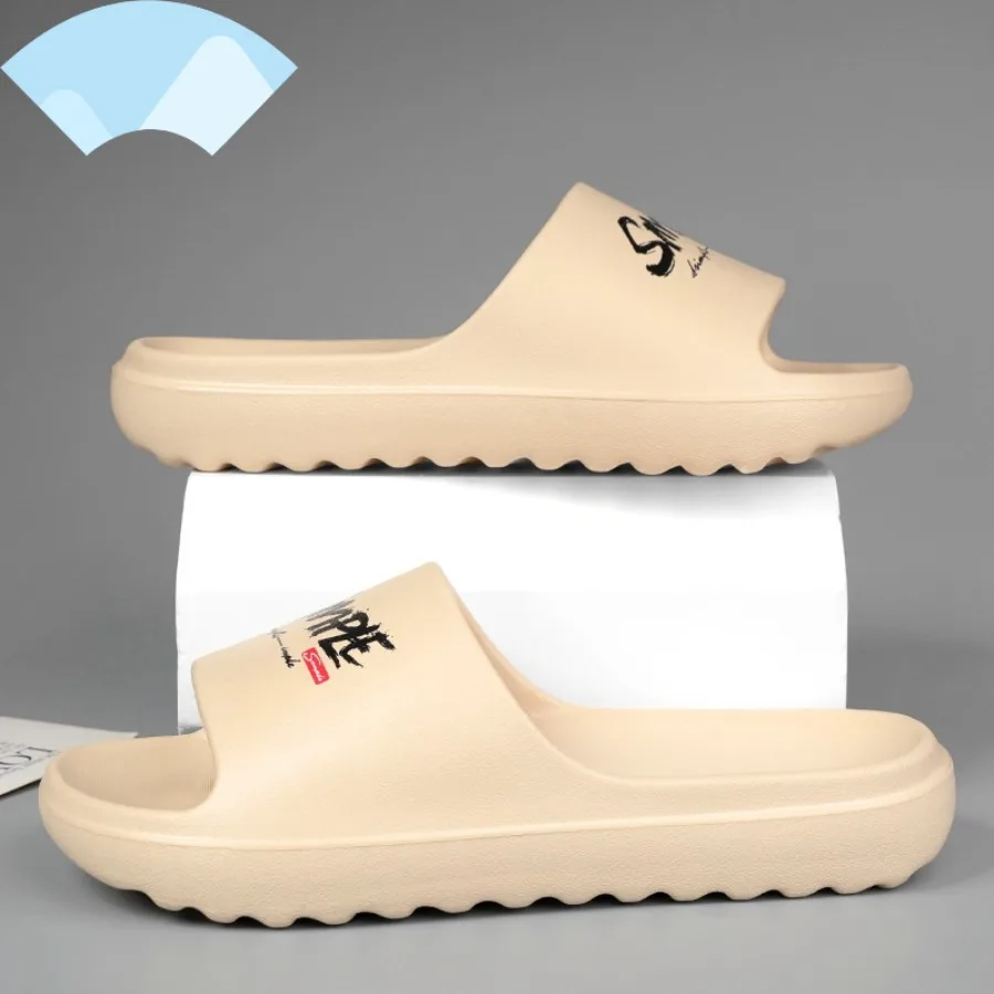 

2026 Men's Slippers Summer New Indoor Bathroom Shower Anti Slip Cool Slippers for Women to Wear Externally men slippers