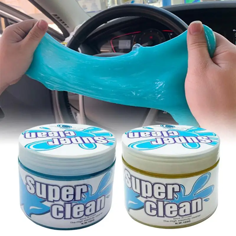 Car Cleaner Gel Slime For Cleaning Machine Auto Vent Car Wash Interior Dust Remover Glue Computer Keyboard Multiuse Dirt Cleaner