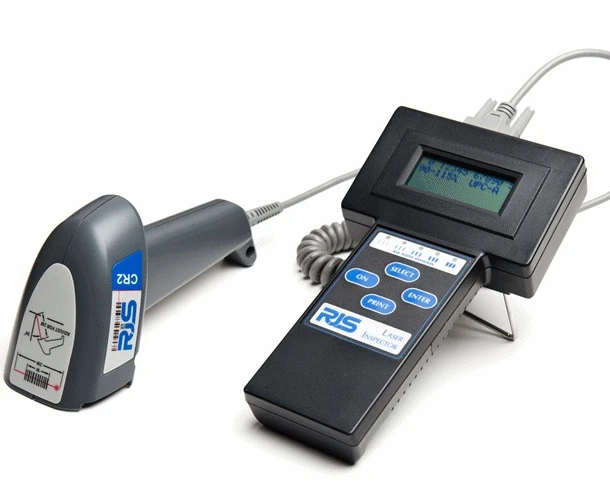 RJS Inspector D4000L Laser Scanner Bar code Verifier Quick Check Verification