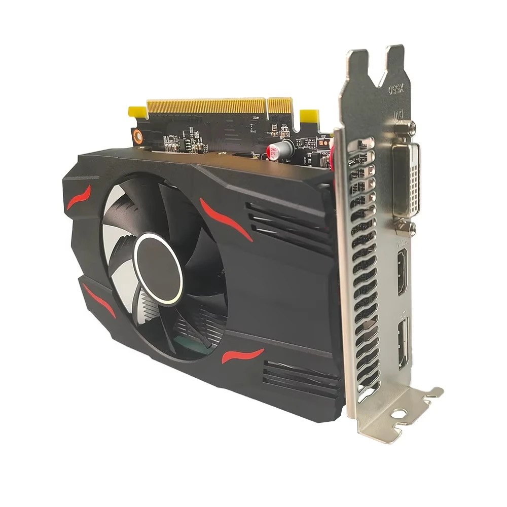 For New OEM/ODM RX 550 4GB GDDR5 128Bit Fan-Cooled DirectX 12 Graphics Card for Home Theater PC Multimedia Desktop Builds